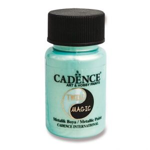 Metalická barva Cadence Twin Magic, 50 ml - zlatá/zel.