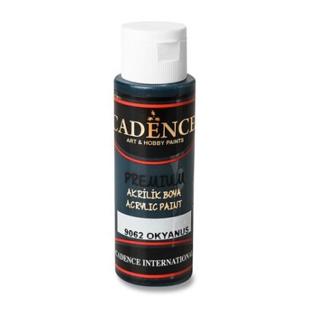 Akrylová barva Cadence Premium, 70 ml - mořská modř