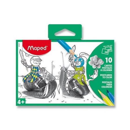 Pohlednice Maped s předlohou - mix motivů