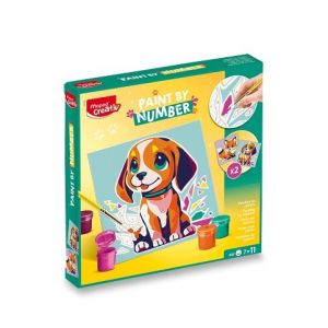 Kreativní sada Maped Creativ Paint by number - pes a liška
