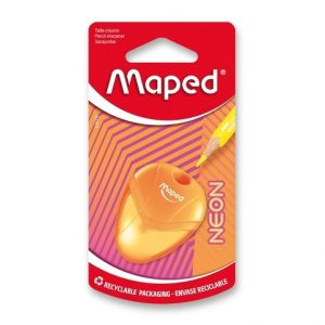 Ořezávátko Maped I-gloo Neon - 1 otvor, blistr, mix barev