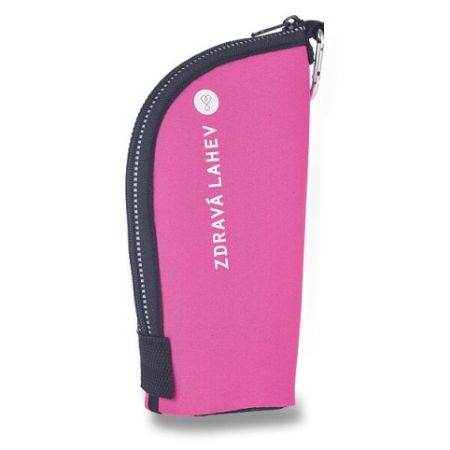 Termoobal 0,5 l CABRIO reflex - růžový