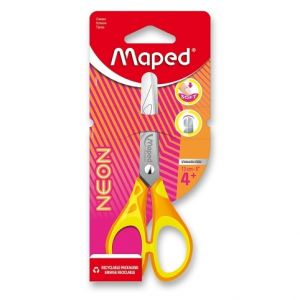 Nůžky Maped Pulse Soft Neon - 13 cm, blistr, mix barev