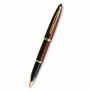 Plnicí pero Waterman Carene Marine Amber GT - hrot F
