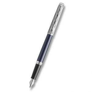 Plnicí pero Waterman Hémisphére Made in France DLX Blue CT - hrot F
