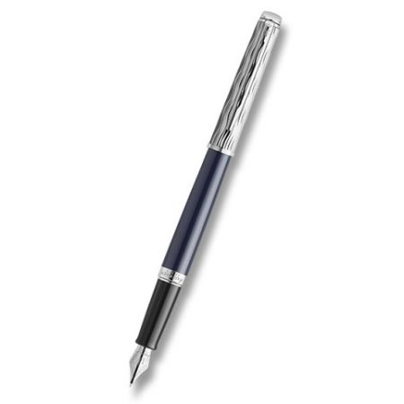 Plnicí pero Waterman Hémisphére Made in France DLX Blue CT - hrot F