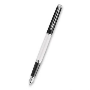Plnicí pero Waterman Hémisphere Colour Blocking Black &amp; White CT - hrot F