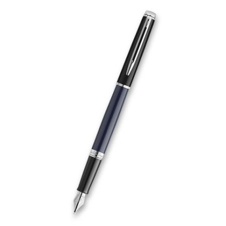 Plnicí pero Waterman Hémisphere Colour Blocking  Black &amp; Blue CT - hrot M