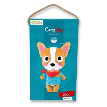 Kreativní sada Avenue Mandarine Dětské šití - pejsek Enzo