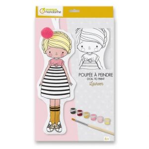 Kreativní sada Avenue Mandarine Doll to Paint - Laureen