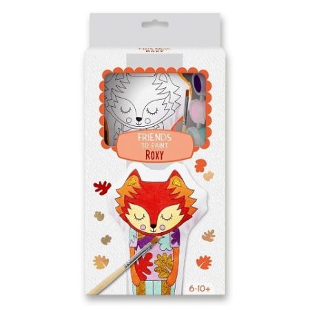 Kreativní sada Avenue Mandarine Friends to Paint - liška Roxy