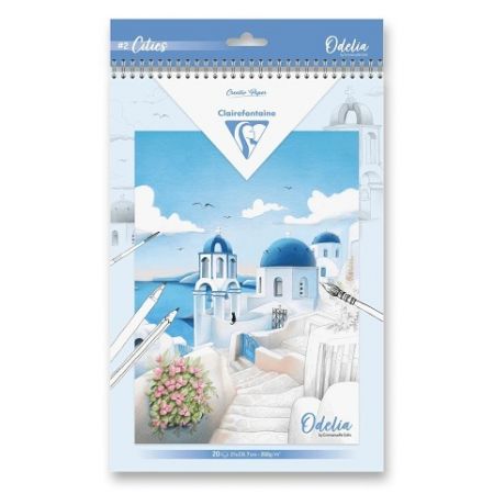 Omalovánky Clairefontaine Odelia Cities - A4, 20 listů