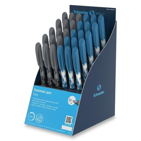 Bombičkové pero Schneider Easy - stojánek, 30 ks