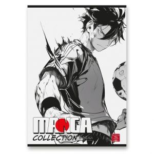 Školní sešit Pigna Manga - A4, linkovaný, 42 listů, mix motivů