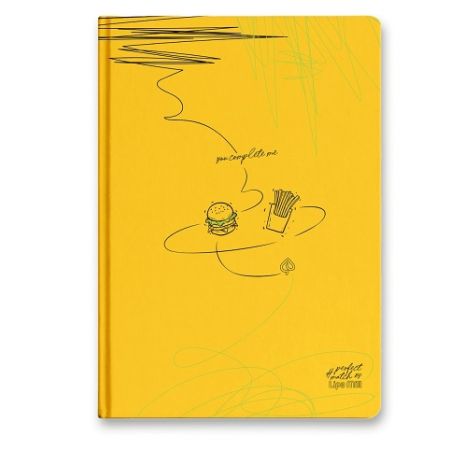 Záznamní kniha Mar-Mar Colours - A5, linkovaný, 96 listů, mix motivů