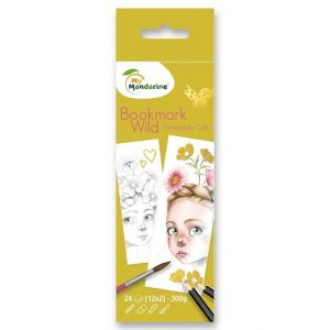 Omalovánky v podobě knižní záložky Avenue Mandarine Wild