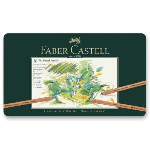 Umělecké pastely Faber-Castell Pitt Pastel - plechová krabička, 36 ks