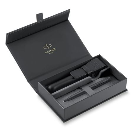 Parker Ingenuity Black BT - sada kuličkové pero a pouzdro