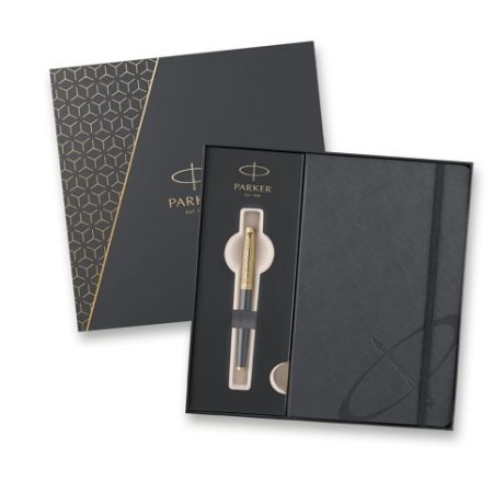 Dárková kazeta Parker IM Premium Arrow GT - sada roller a zápisník