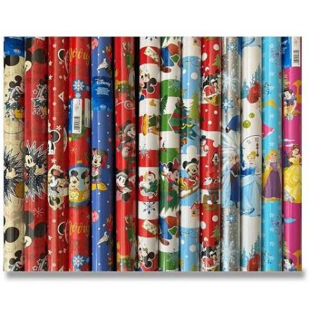 Vánoční balicí papír SADOCH Disney 3x0,7 m, mix motivů