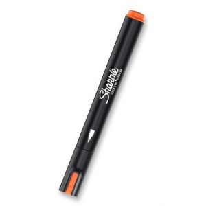 Akrylový popisovač Sharpie Acrylic Marker Bullet - oranžový