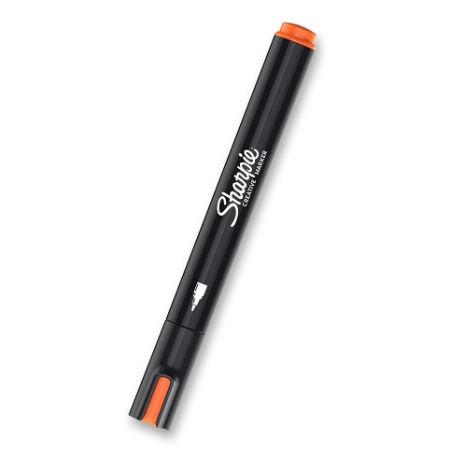 Akrylový popisovač Sharpie Acrylic Marker Bullet - oranžový