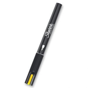 Akrylový popisovač Sharpie Acrylic Marker Brush - žlutý