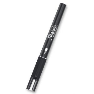 Akrylový popisovač Sharpie Acrylic Marker Brush - bílý