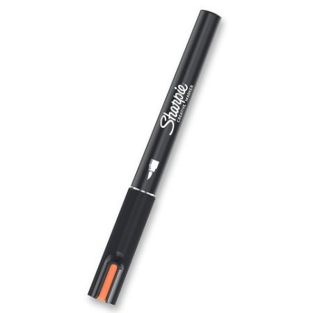 Akrylový popisovač Sharpie Acrylic Marker Brush - oranžový