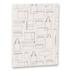 Katalogová kniha Foldermate Vintage A4, 30 folií - šedá