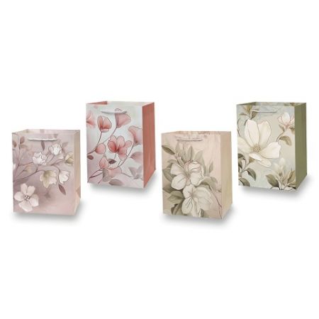 Dárková papírová taška - velikost S, mix barev