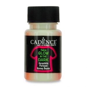 Fluorescenční textilní barva Cadence - 50 ml, světle zelená