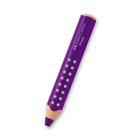 Pastelka Faber-Castell Grippy - tmavě fialová