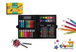 Sada na malování - Art box kreativní sada created v plastovém kufříku 28x21x4cm