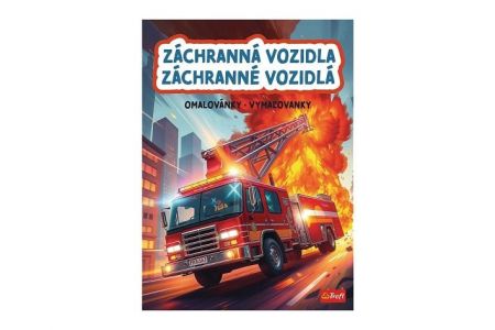 Omalovánky Záchranná vozidla 20x27,5cm