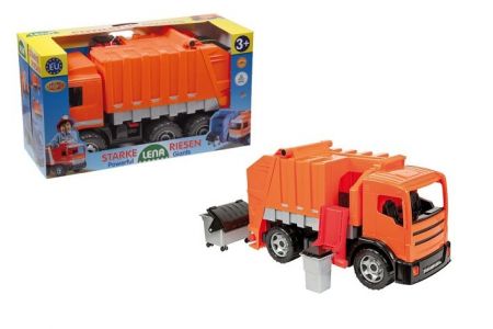 Mercedes popelářské auto plast 64cm v krabici 68x34x27,5cm