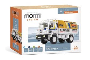 Stavebnice Monti System MS 07 Dakar Liaz 1:48 v krabici 22x15x6cm