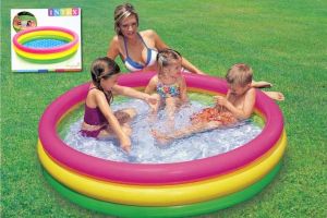 Bazén nafukovací dno 114x25cm v krabici