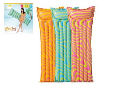 Lehátko nafukovací 183x69cm asst 3 druhy v sáčku