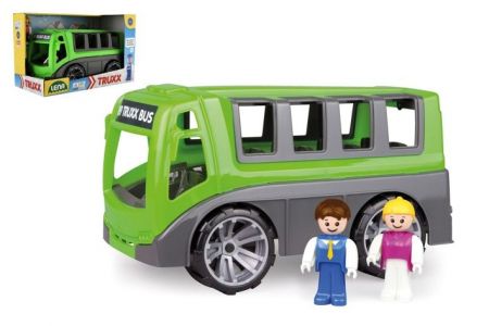 Autobus Truxx s figurkami plast 28cm v krabici 39x16x22cm 24m+