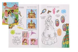 Pracovní sešit 101 aktivit s nálepkami Princezny CZ verze 21x30cm