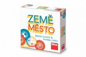 Země Město společenská hra v krabičce 13x13x4cm
