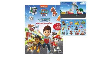 Samolepková knížka Tlapková patrola/Paw Patrol 21,5x27,5cm
