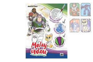 Omalovánky Maluj vodou! Buzz Rakeťák 22x29cm