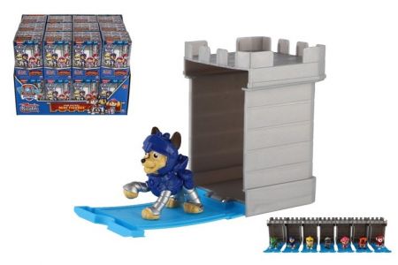 Figurka Tlapková patrola/Paw patrol Odvážní rytíři plast mix druhů v krabičce 6,5x9,5cm