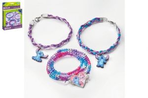 Kreativní sada Vyrob si náramky Stitch v krabičce 17,5x24,5x3,5cm