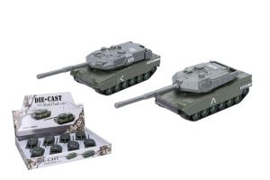 Tank kov/plast 14,5cm na zpětné natažení