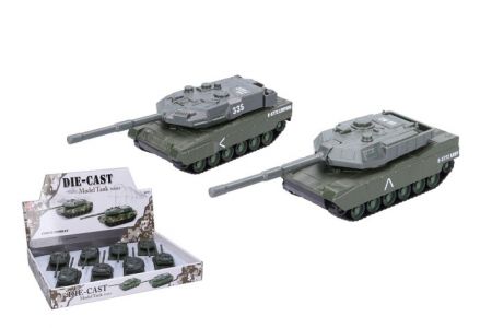 Tank kov/plast 14,5cm na zpětné natažení