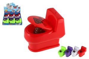 Záchod stříkací plast 6x10cm 4 barvy