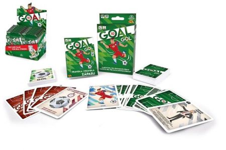Gól 10 karetní hra v papírové krabičce 9,5x16cm